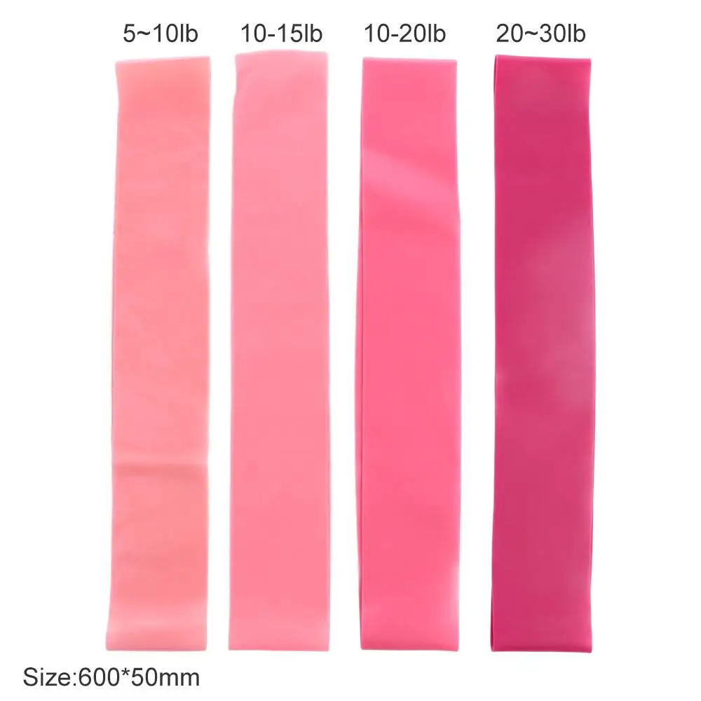 Workout Equipment Gym Workout Pilates Yoga Stretch Rope Elastic Fitness Bands Yoga Resistance Bands Indoor Training Equipment