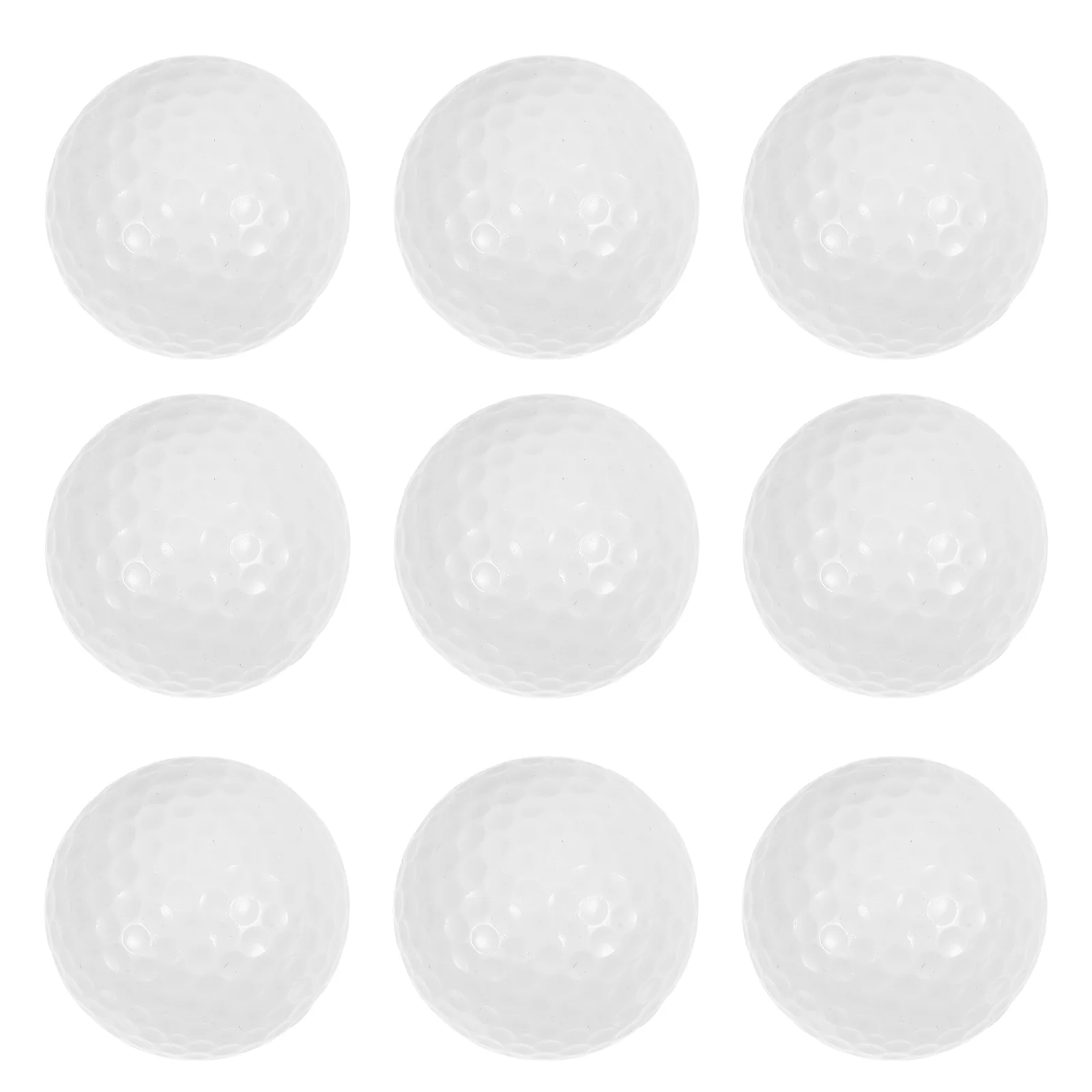 10 Pcs Golf Practice Ball Pink Balls Golfing Sports Outdoor Training Supplies Acrylic Synthetic Rubber Accessory Women's Baby