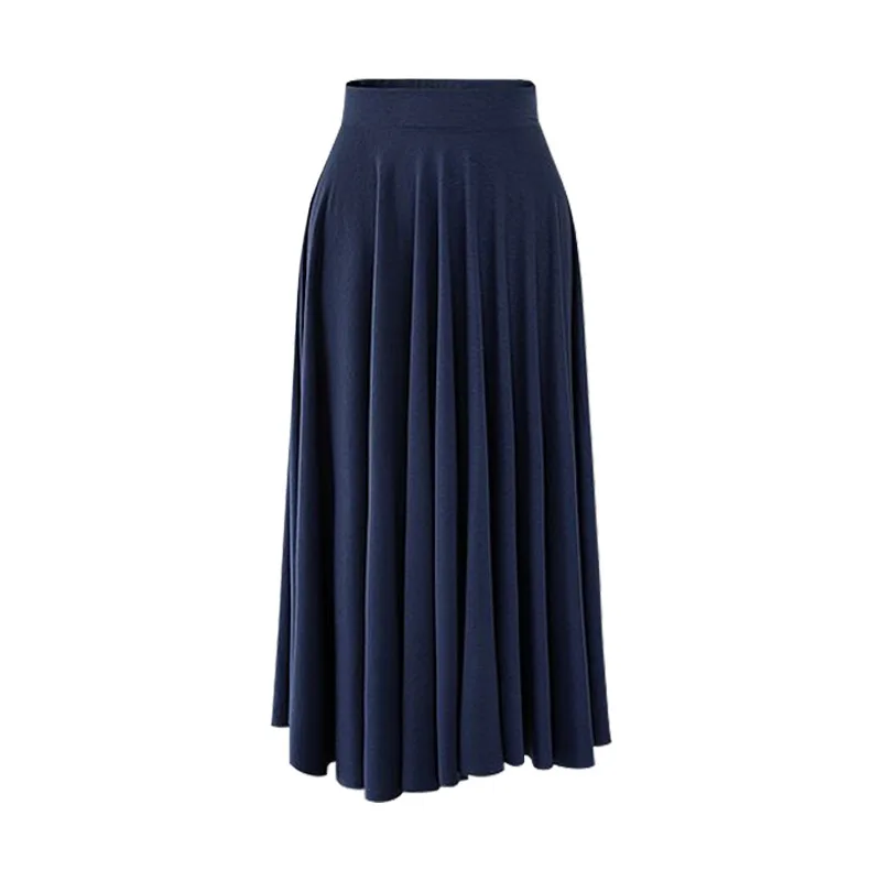 8XL Large Size Skirt Women\'s Summer New Loose Elastic Skirt Women High Waist Pleated Skirts M-5XL 6XL 7XL