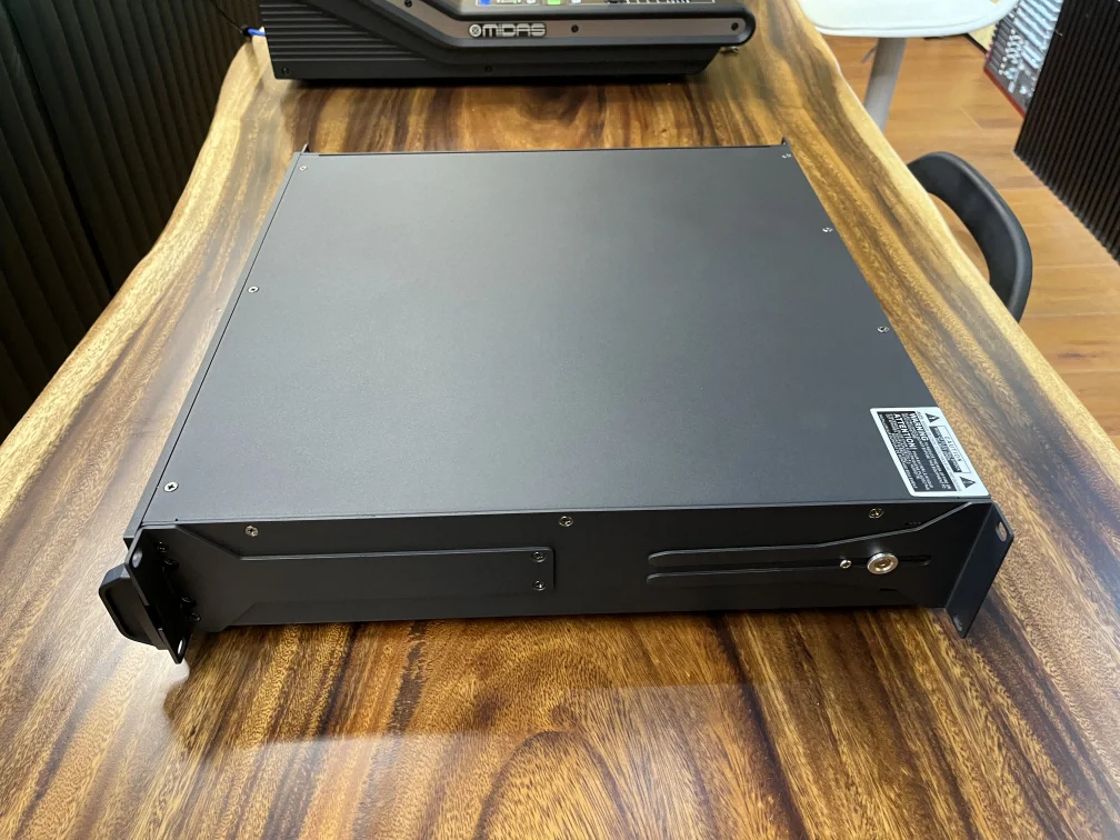 LA12X Entertainment Professional Power Amplifier 4-Channel KTV/Stage/Home Audio 4*2200W/8ohms 4*44000W/4ohms Built-in German DSP