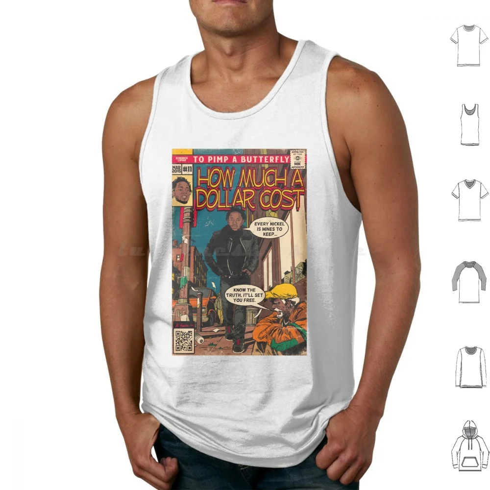 

Kendrick Lamar How Much A Dollar Cost Tank Tops Vest Sleeveless Kendrick Lamar Big Steppers Tour 2022 Kendrick Lamar