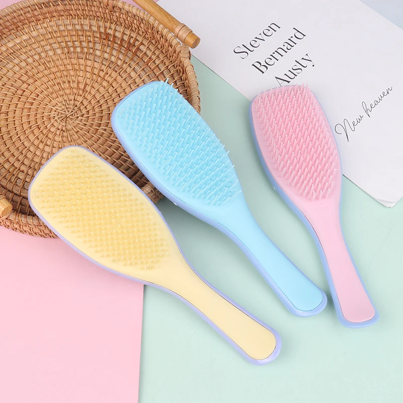 

1PC Scalp Massage Comb Anti-static Massage Hair Brushes Not Knotted Tangle Detangle Shower Massage Hairbrush For All Hair Types