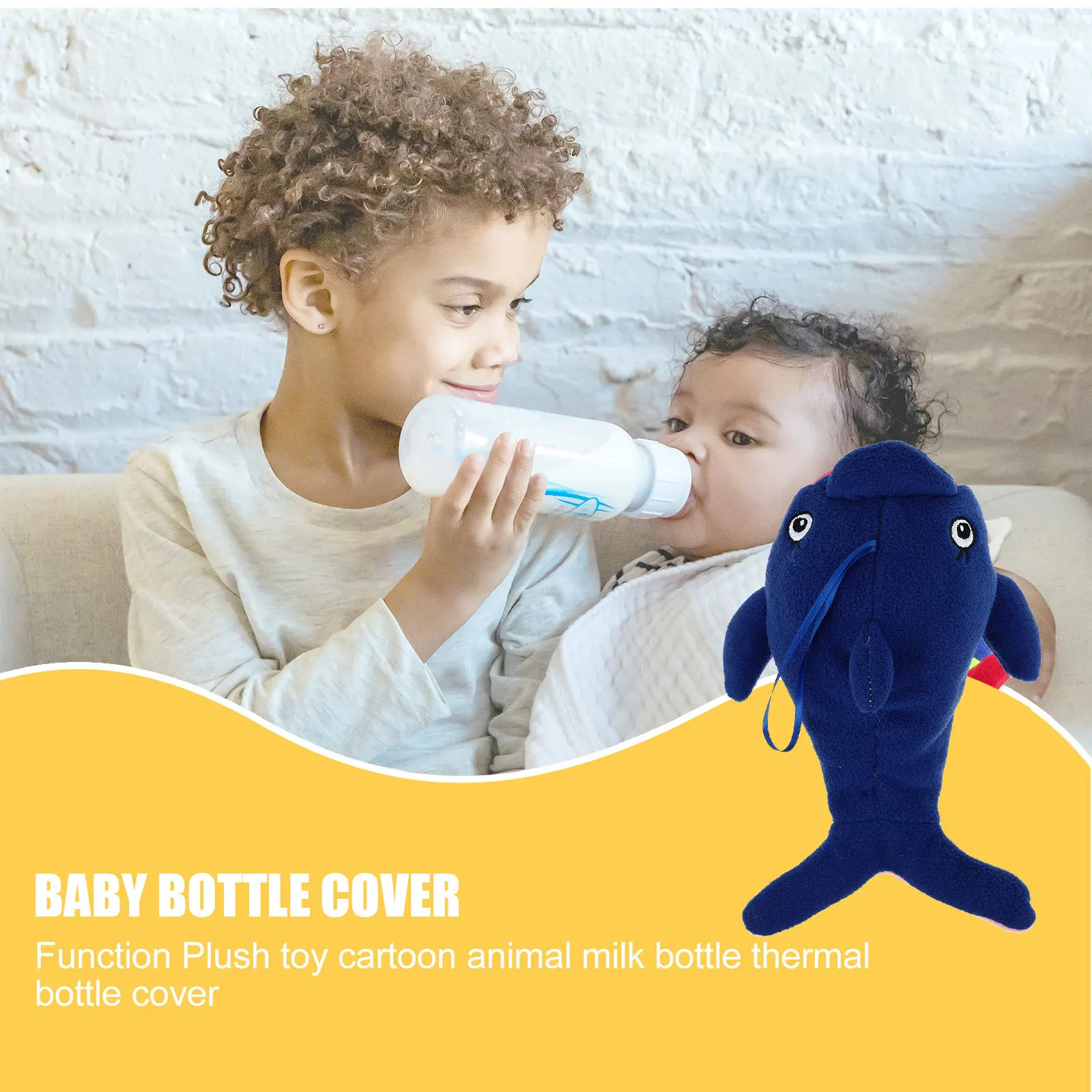 

1 шт., чехол для бутылочки для кормления, прочный, безопасный чехол для бутылочки с молоком, предотвращает падение повреждения, удобная сумка для бутылочки для кормления