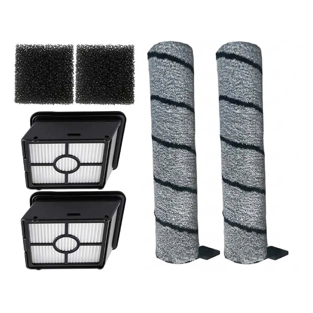 Main Brush And Filter Set For Rowenta=X-Clean 5 GZ55,Replace Parts For GZ5555EE GZ5557EE,Enhances Suction Power And Corner Clean