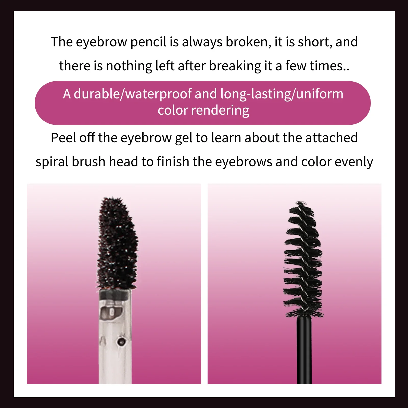 ชุดย้อมสีคิ้วแบบเจลเร็ว ชุดย้อมขนตา ย้อมสีคิ้ว แต่งหน้า กันน้ำ ติดทนนาน ครีมย้อมคิ้ว