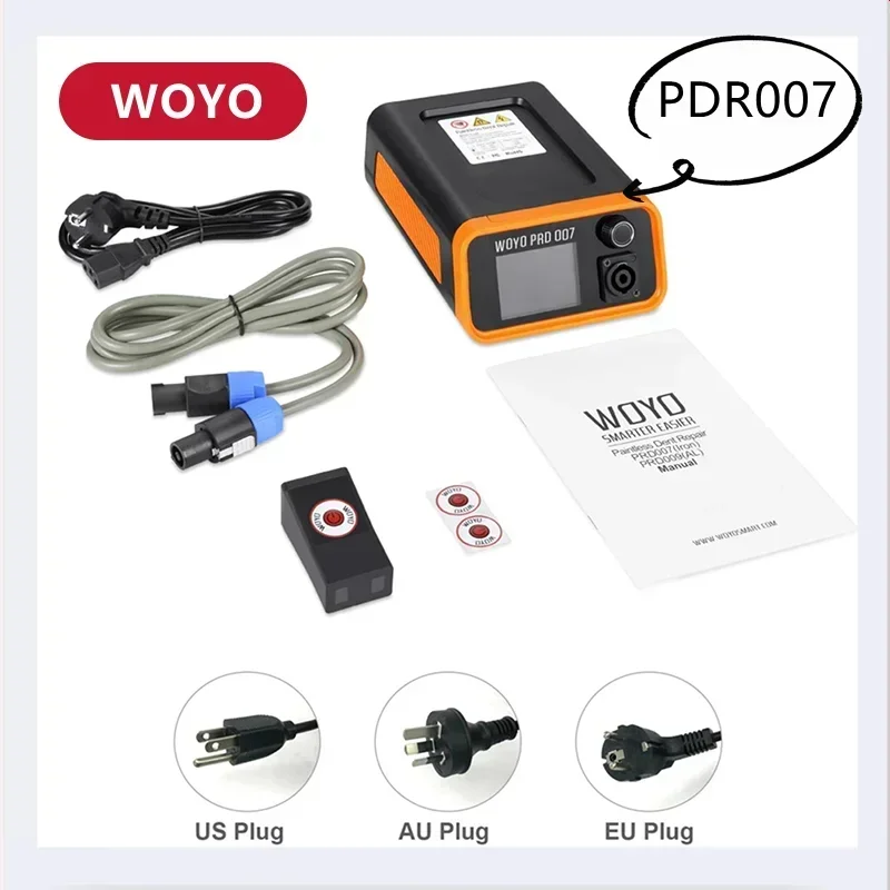 A+ WOYO PDR007 Car Dent Repair Tool Auto Body Paintless Dent Puller Sheet HOTBOX Induction Heater Metal Repair Kits