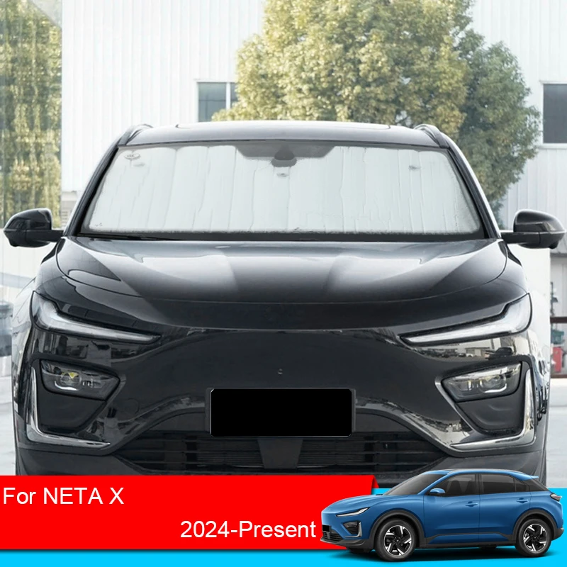 

Для NETA X 2024-Present автомобильные солнцезащитные козырьки с защитой от ультрафиолета, занавеска на боковое окно, солнцезащитный козырек, козырек, коврик для лобового стекла, автоаксессуары