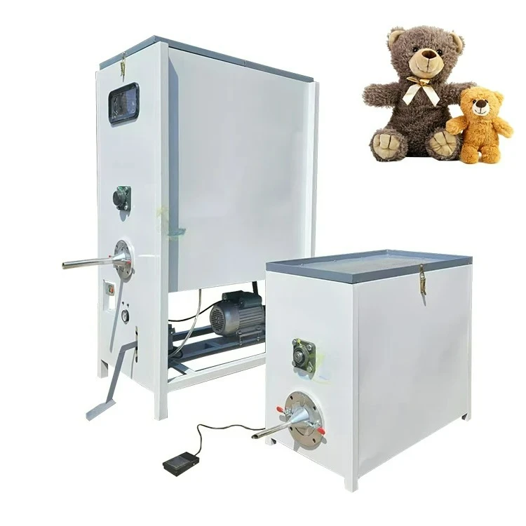 

Soft Plush Teddy Bear Stuffed Pillow Filling Machine Sofa Bolster Cushion Opening Doll with Motor Core Component