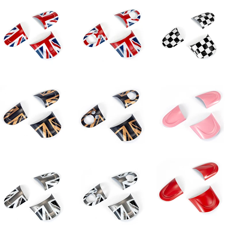 Car Steering Wheels Trim Cover Stickers For MINI Cooper R55 R56 Countryman R57 R58 R59 R60 Car Accessory Interior Decoration