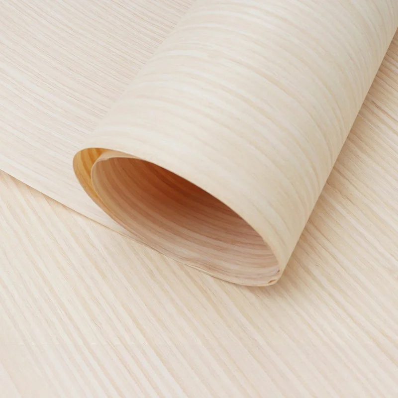 White Ash Engineered veneer, 0.2mm, 250x58cm, For Watch Box & Jewelry Box.(Backing Non-woven Fabric)