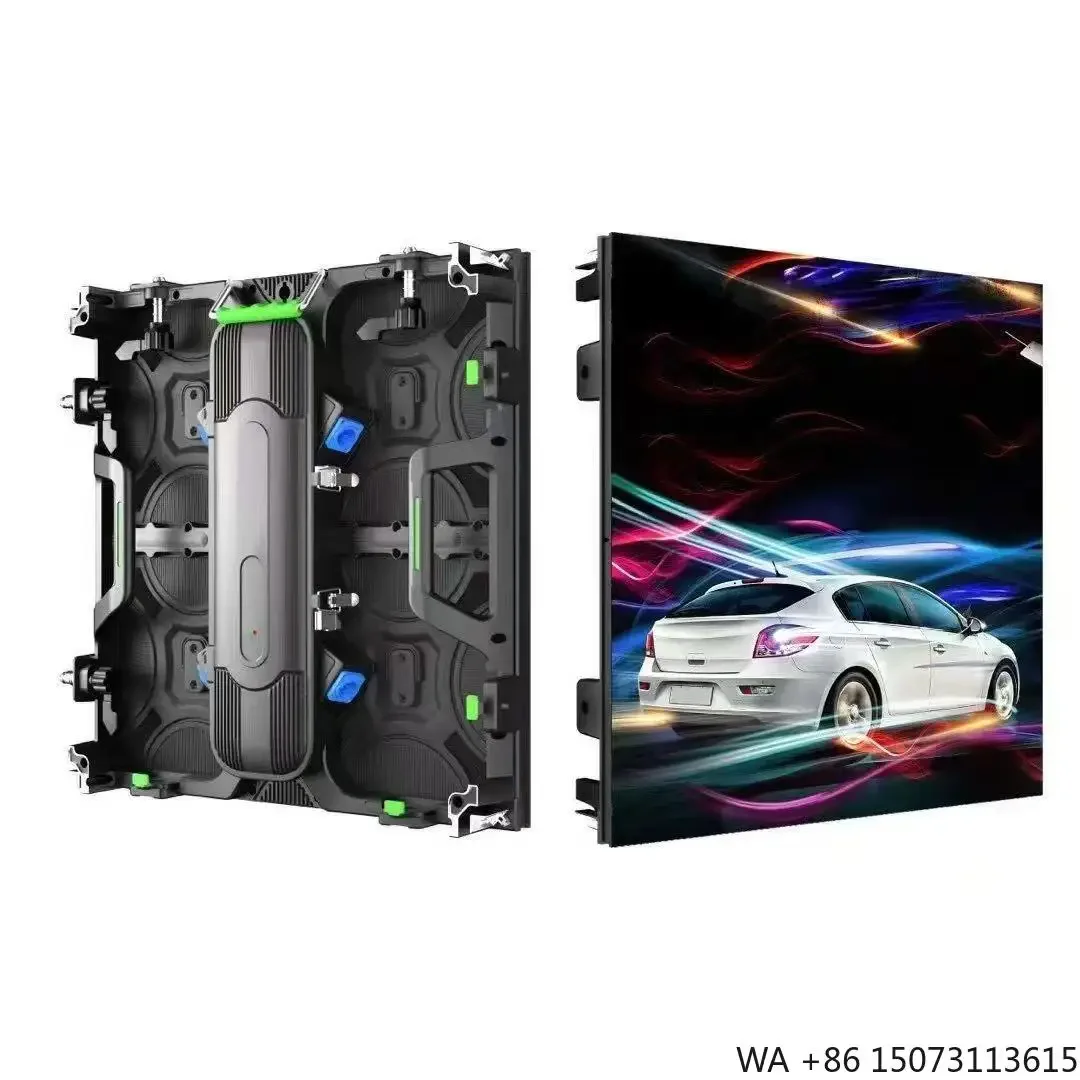 

P2.976 Outdoor Rental Full Color LED Video Wall Panel IP65 Waterproof 6000cd/㎡ Brightness 5-Year Warranty Versatile Mounting