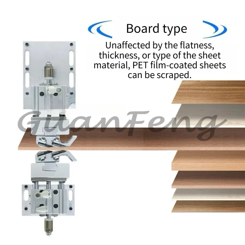 Device To Remove Glue From Blade Hard Flat Scraping Edge Banding Machine Fully Automatic Elasticity Edge Scraper