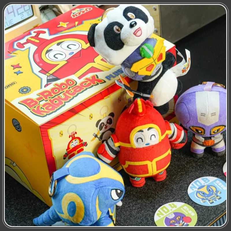 

Genuine Gong B-Robo Kabutack Pendant Blind Box Captain Tomborg Cobrander Ganiran Officer Nakano Trendy Collectible Soft Toy Gift
