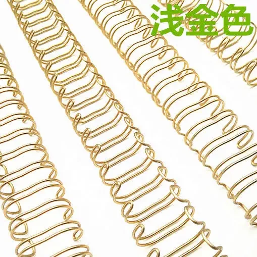 3:1 Metal YO Double Coil Calendar Binding Coil Notebook Spring Book Ring Wire O Binding A4 Binders Double Wire Binding