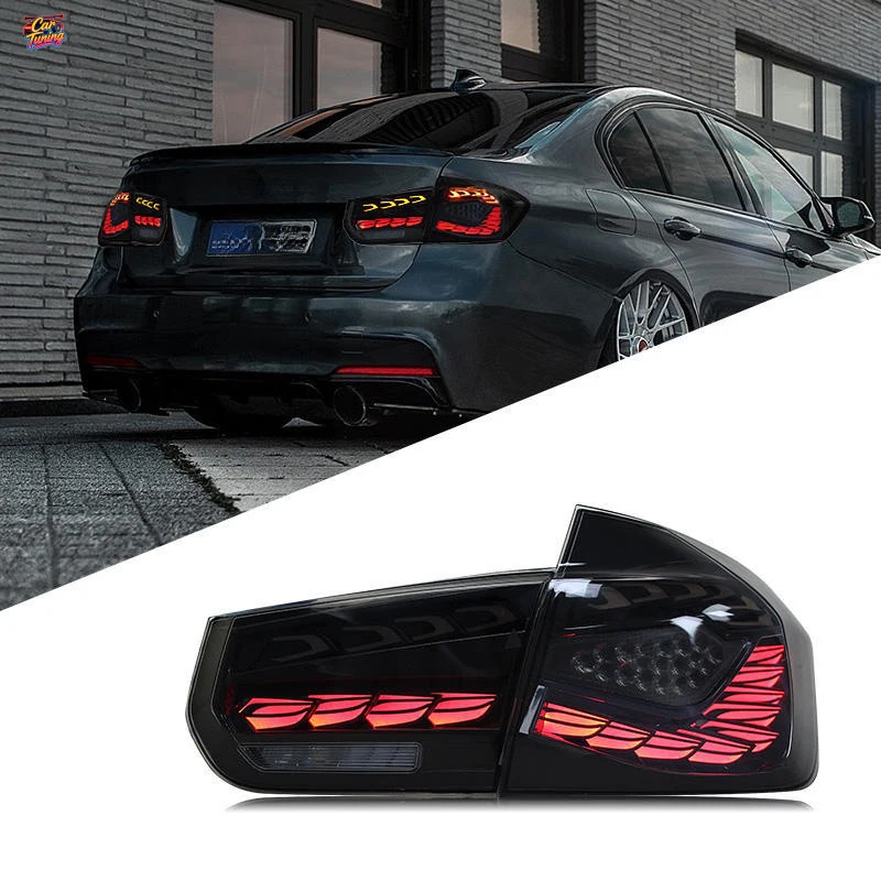 

Suitable for BMW 3 Series F30 12-18tail light assembly F35 modified LED dragon scale running lights and sequential turn signals