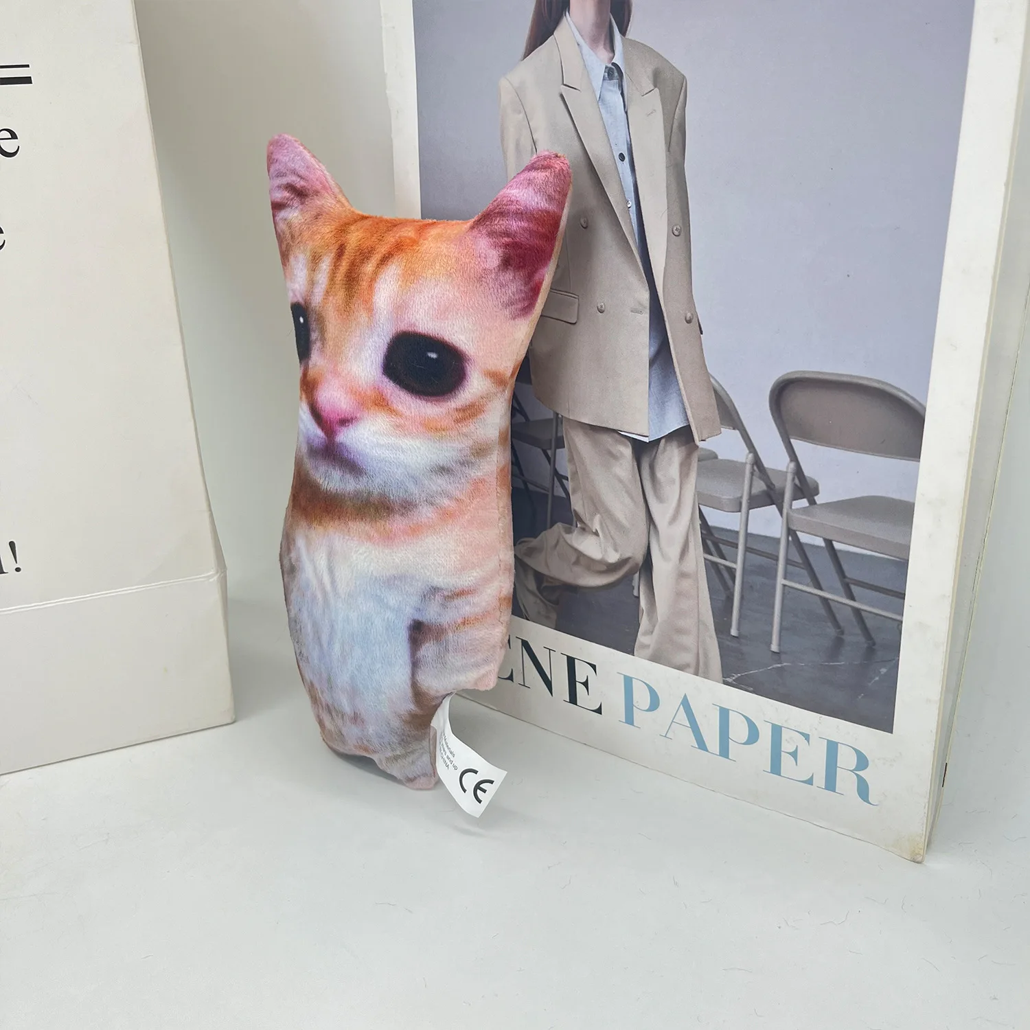 لطيف El Gato القط ألعاب من القطيفة Wowwow القط الدمى Plushies محاكاة الحيوانات المحشوة هدية عيد ميلاد الاطفال لعبة قابلة للجمع