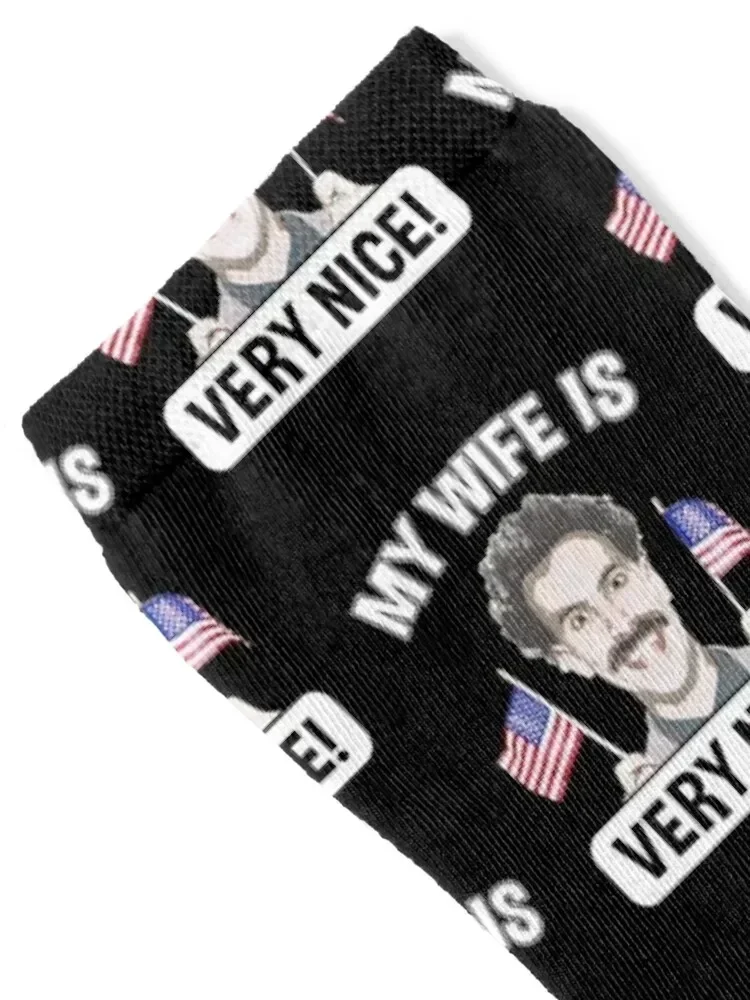 Very Nice Borat My Wife Is Very Nice Classic Tee - Unisex Shirt Men Shirt Best Vintage Tee For Women Shirt Socks