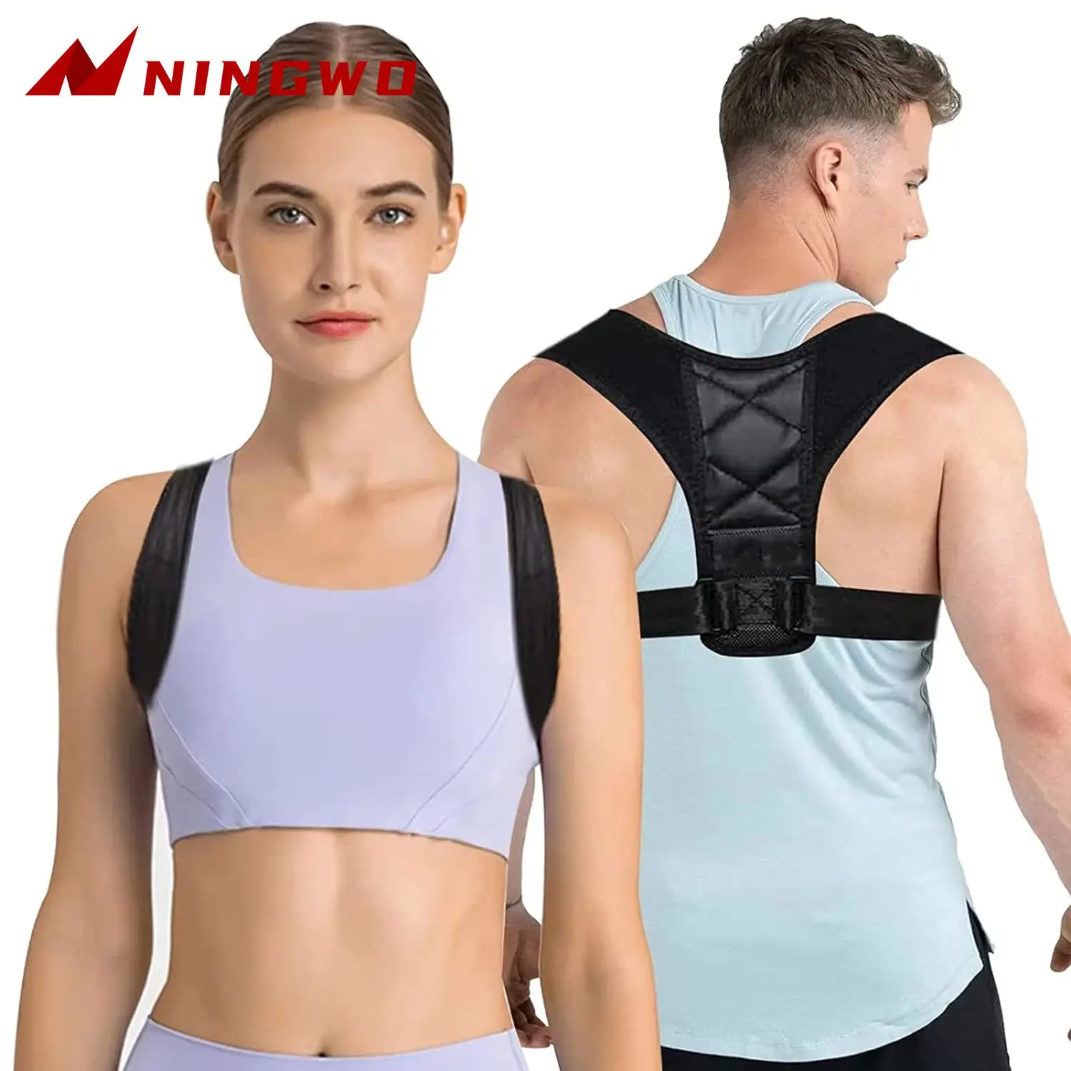 

Back Brace Posture Corrector,Back Brace for Men Lower Back,Spine Corrector,Upright Back Straightener,Shoulder Brace