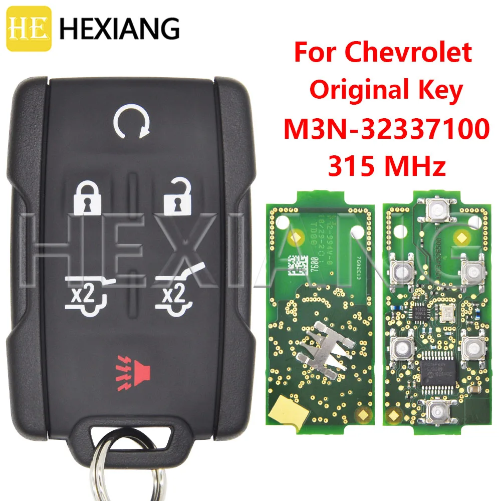 HE Original M3N-32337100 315MHz Keyless Entrée Voiture À Distance Clé 13577766 Pour Chevrolet Suburban Tamangez Silverado