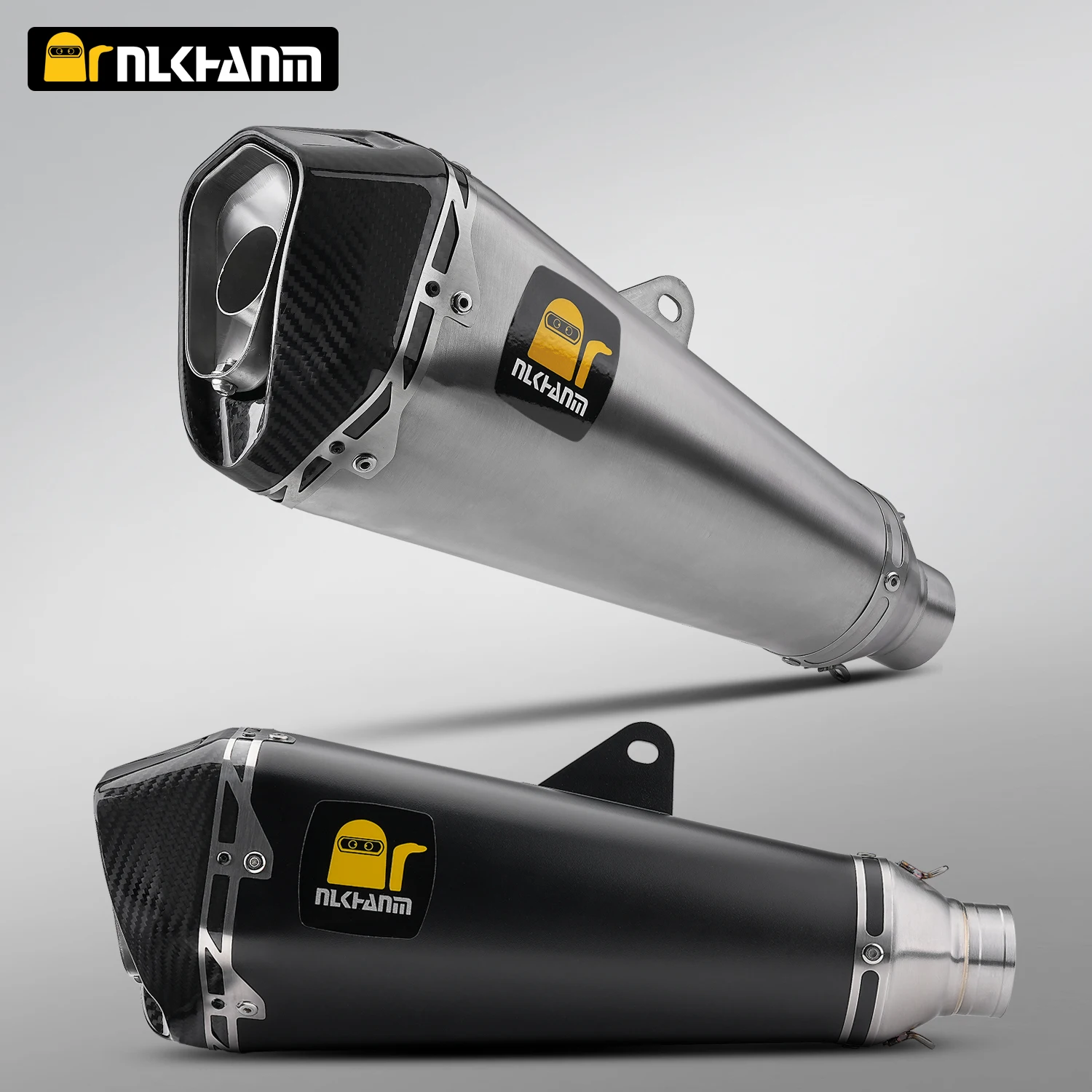 

Универсальный 51 мм мотоциклетный выхлоп T168 Delta Race глушитель Escape с DB Killer для MT07 MT09 RS660 ADV750 Z900 GSX8R