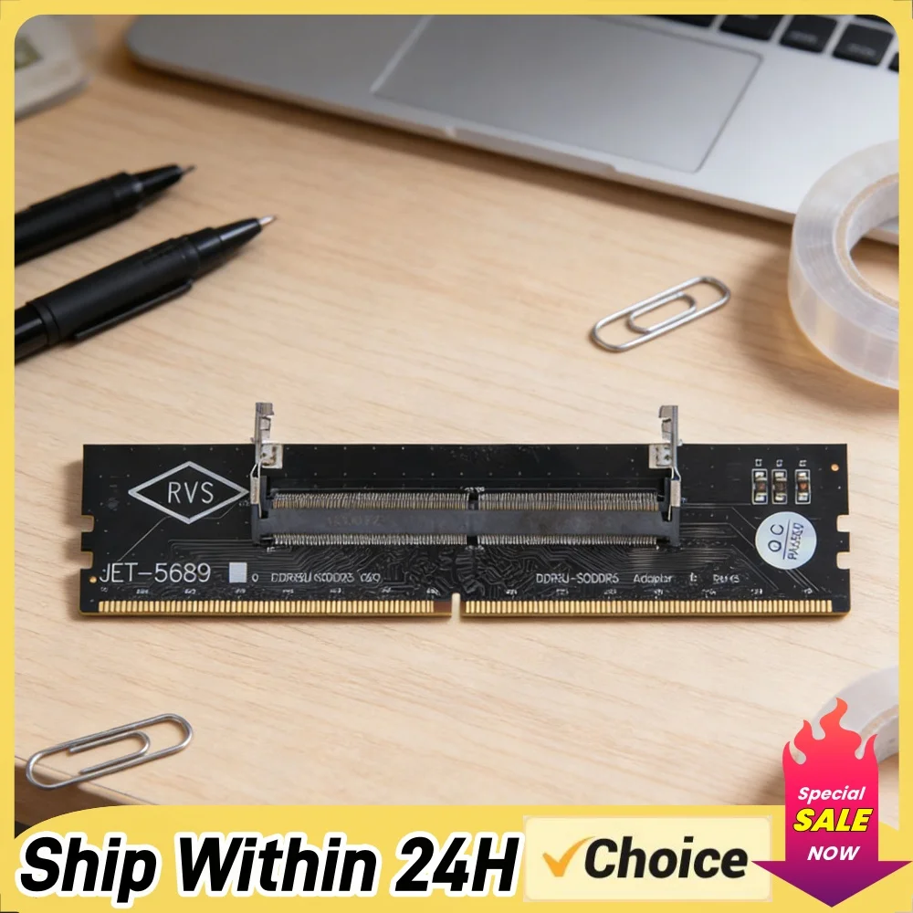 DDR5 Laptop To Desktop Memory RAM Connector 1.1V Memory Connector Converter Adaptor for PC Computer DIY Accessory