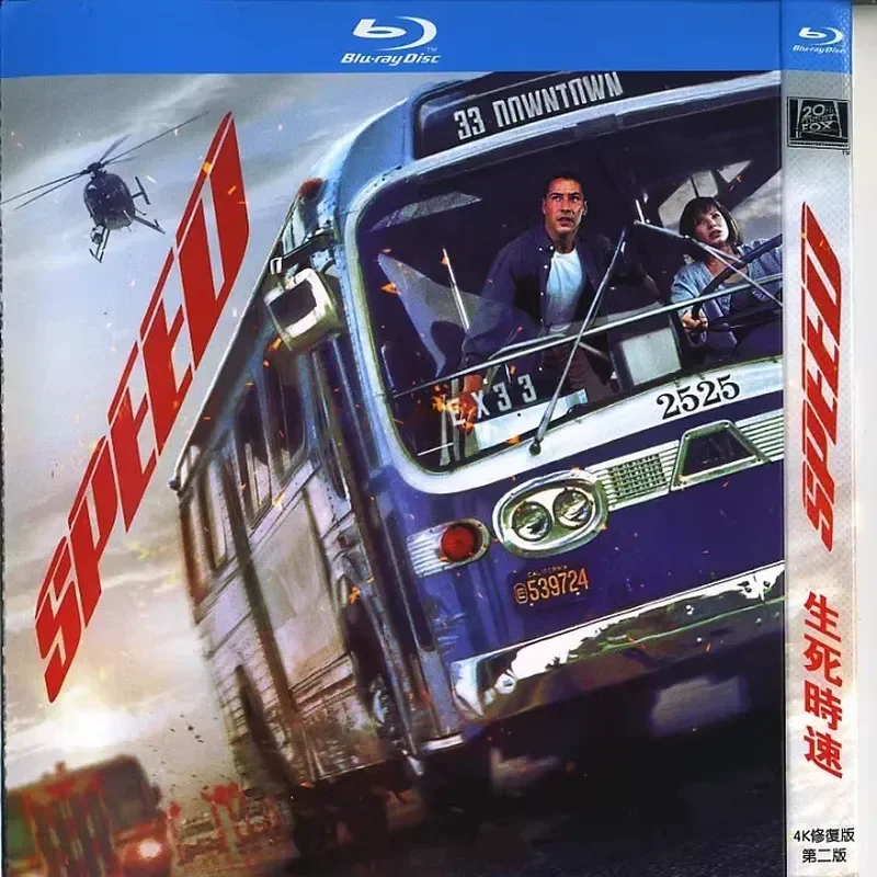 Boxed Blu-ray life and death speed BD high definition 1080P Quirrell Levi's Sandra Bullock