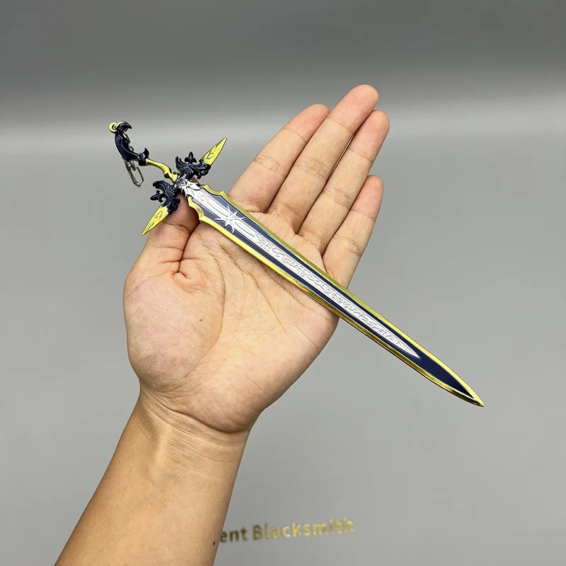 22cm Ultima Sword God Bahamut Final FF15 Fantasy XV Game Peripherals 1:6 Metal Weapon Model Replica Home Ornament Doll Equipment