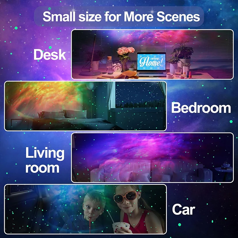 Astronaut Galaxy Projector, Star Projectors with Timer and Remote, Night Light LED Nebula Lamp for Kids Adults, Room Decor Gift