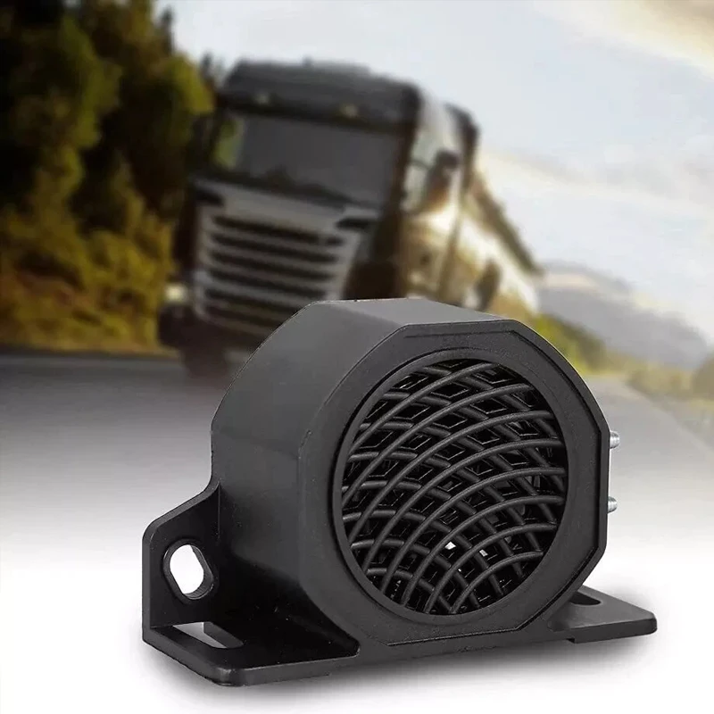 Truck Back-up Alarm Waterproof Industrial Heavy-Duty 110dB 12V/24V Backup Beepers Reliable Car Reverse Horns for Enhanced Safety