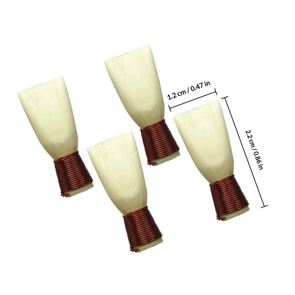 4Pcs Suona Reeds High Quality Natural Reed Suona Accessories Simple Instrument Tools Suitable for Beginners Instrument Reeds