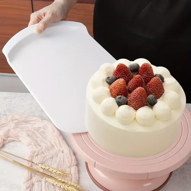 1pc Kitchen Baking Cake Pizza Transfer Tray Shovel - Baking Tool Decorating,Moving Cakes - Professional&Home Bakers Pizza,Bread