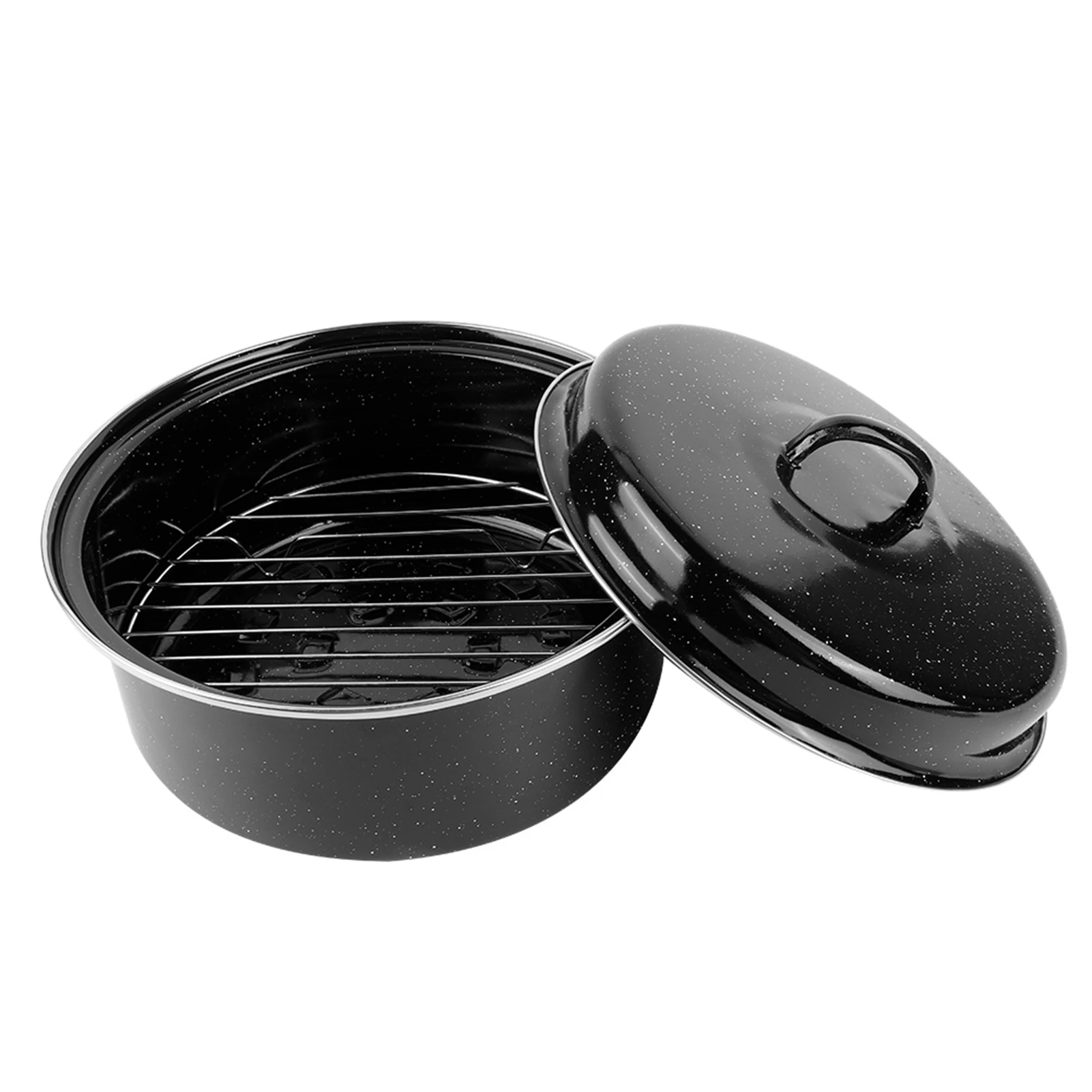 

Barbecue Grill Barbecue Pan Barbecue Pot BBQ Pot Portable Barbecue Pot Sweet Potato Meat BBQ Grill Pot with Lid for Home Use