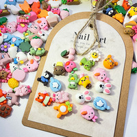 no.110 20/40pcs Nail Accessories diy Nail decoration resin phone case Hairpin accessories Cartoon nail accessories mix