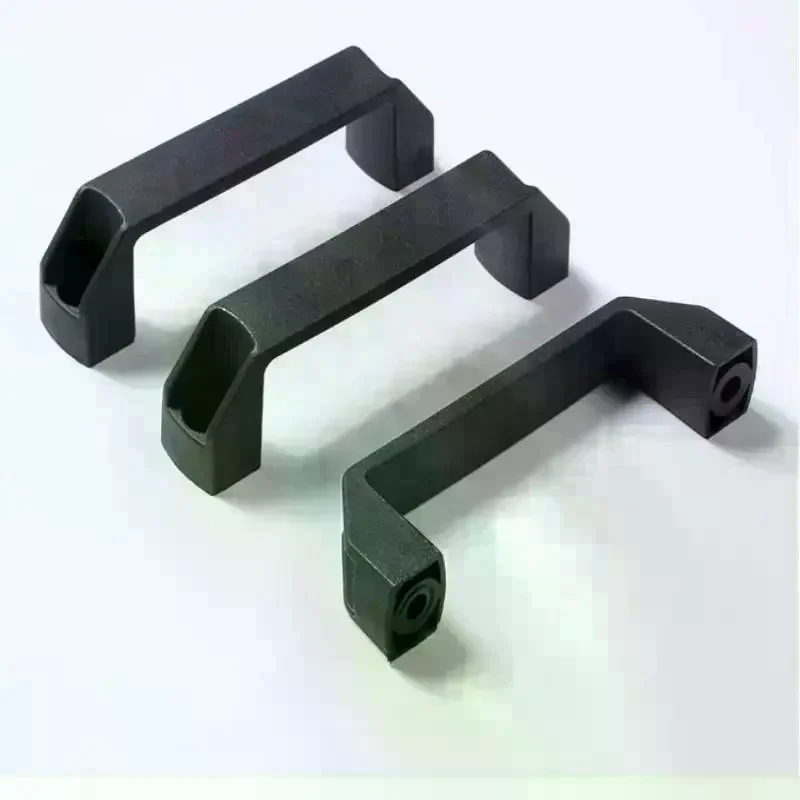 Thickened Black Nylon Handle Ls522 Cabinet Door Small Handle Surface Mounted Industrial Equipment Toolbox Machine Tool Plastic H