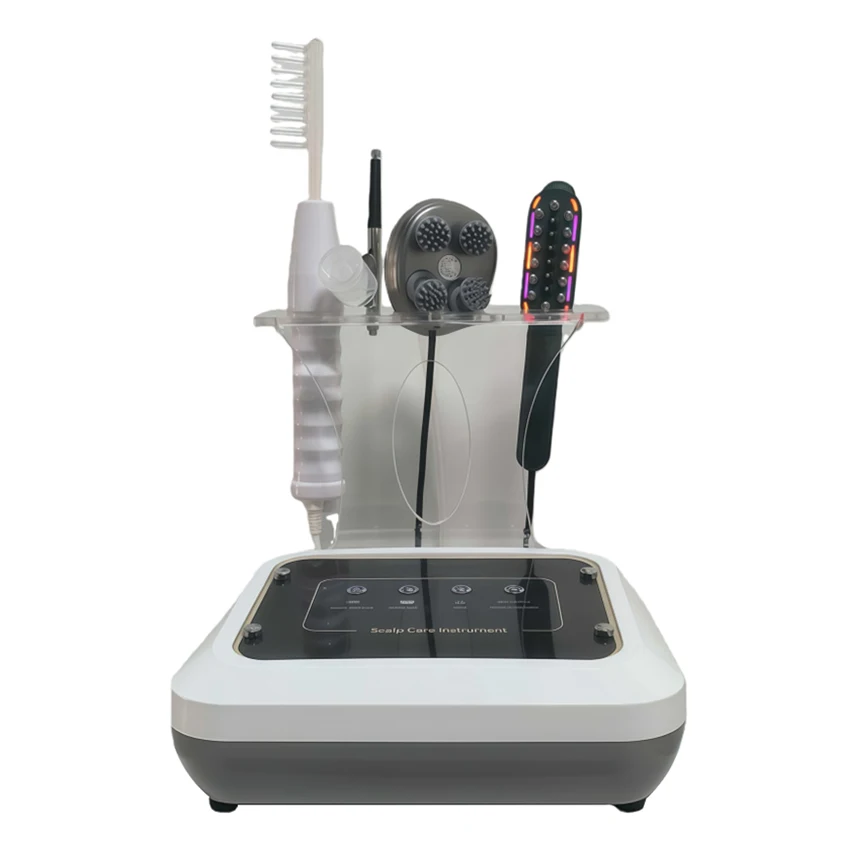 

4-в-1 массажер для ухода за кожей головы, увлажняющий волосы, питательный спрей для кожи головы, щетка-массажер, профессиональный аппарат для ухода за кожей головы