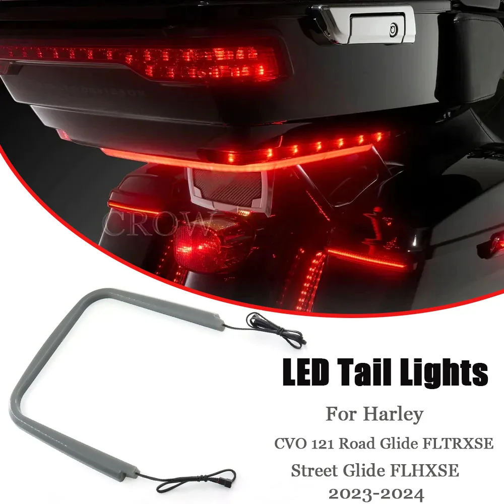 

Motorcycle Accessory Lights Smoke LED Tail Lights Turn Signal Lamp For Harley CVO 121 Road Glide FLTRXSE / Street Glide FLHXSE