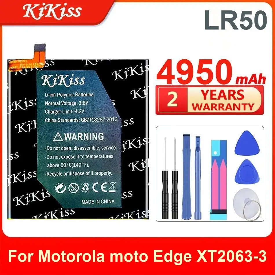 

4950Mah Kikiss Battery LR50 For Motorola Moto Edge XT2063-3
