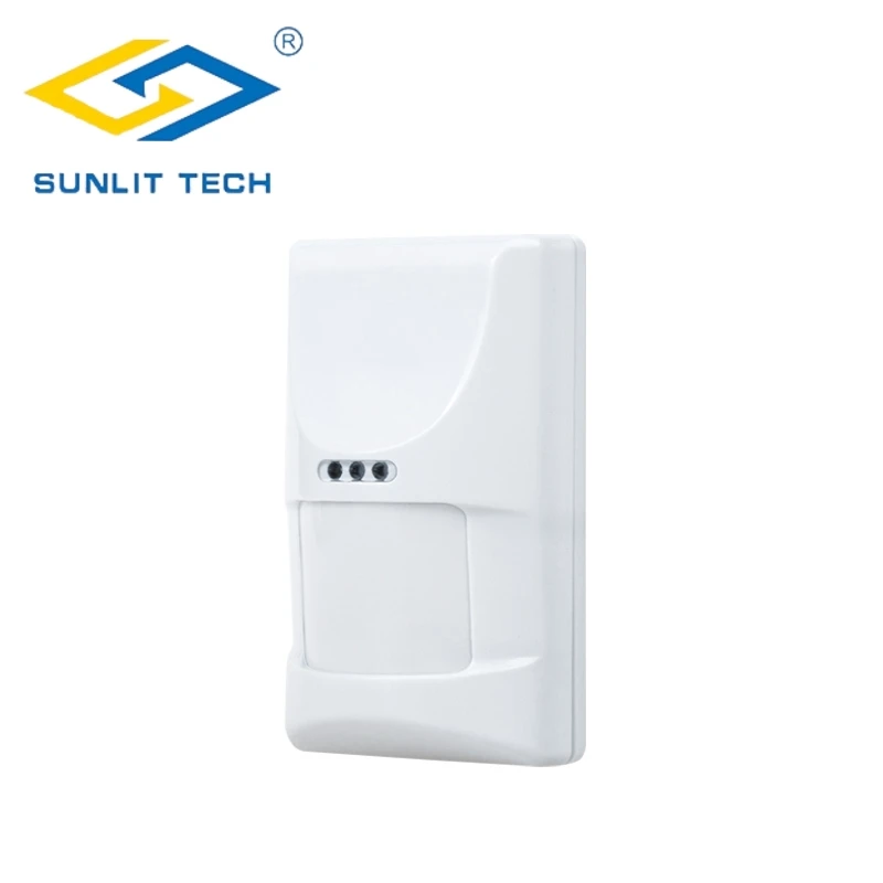 433MHz EV1527 Indoor Wireless PIR Motion Sensor 100 Degrees 12M Detecting Range Coverage for Smart Home Security Protection