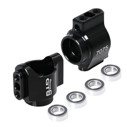 CNC Aluminum Hard-anodized 7075 T6 Hub Set for 1:10 RC Car 1/10 2024 Xray X4'24 Upgrade Part