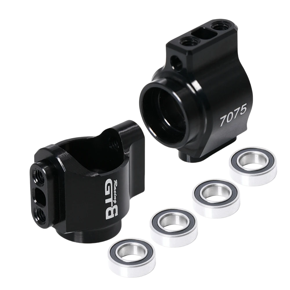 CNC Aluminum X4 Hard-anodized 7075 T6 Hub Set for 1:10 RC Car 1/10 2024 Xray X4'24  Upgrade Part