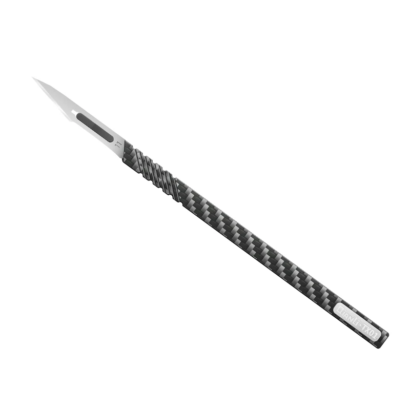 Qianli TX01 Carbon Fiber Glas Chip Remover Klinge Universal Telefon Kleber Entschleimung Zurück Abdeckung Demontage Werkzeug mit 3 Stücke # 11-Klinge