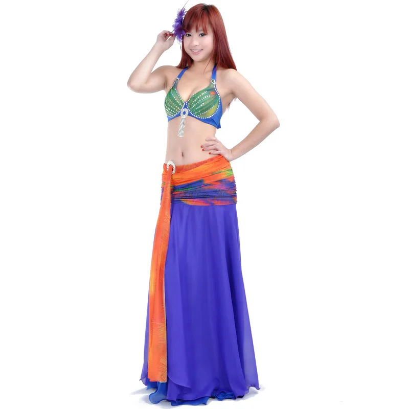 715 #   Roupas de performance de dança do ventre mulher índia dança performancecostume avançado terno de dança do ventre egípcio