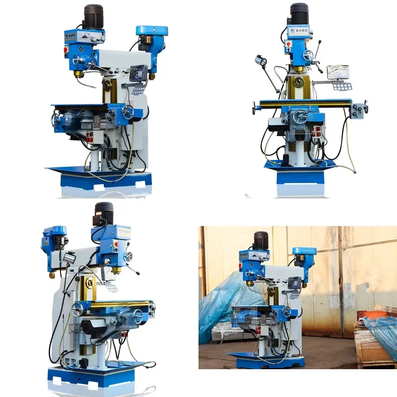 ZX7550CW Vertical Horizontal Milling Machine with MT4 Spindle Taper for Drilling and Milling