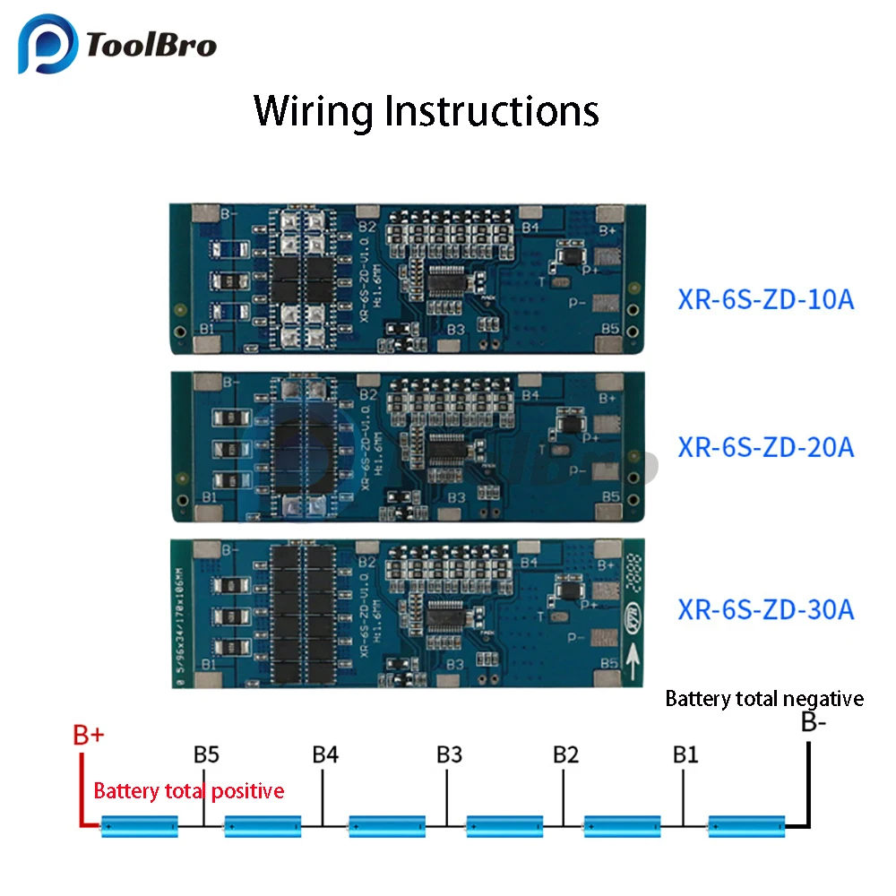

2,2 В сбалансированный BMS 6S 10A 20A 30A 40A литий-ионный аккумулятор 18650, плата зарядки литиевой батареи, защита от короткого замыкания, эквалайзер, балансир