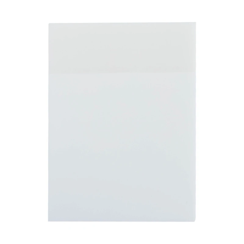 Mini Bloc de notas adhesivas transparentes, papel autoadhesivo impermeable para libros, nevera y TV, 50 hojas, novedad, 2022