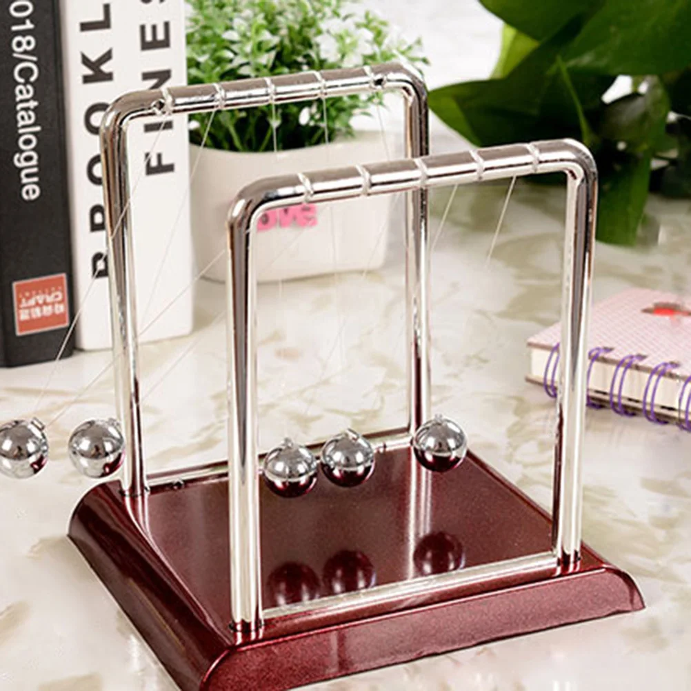 

Newton Sways The Ball Square Shaped Bumper Newtown ABS Pendulum Elastic Student