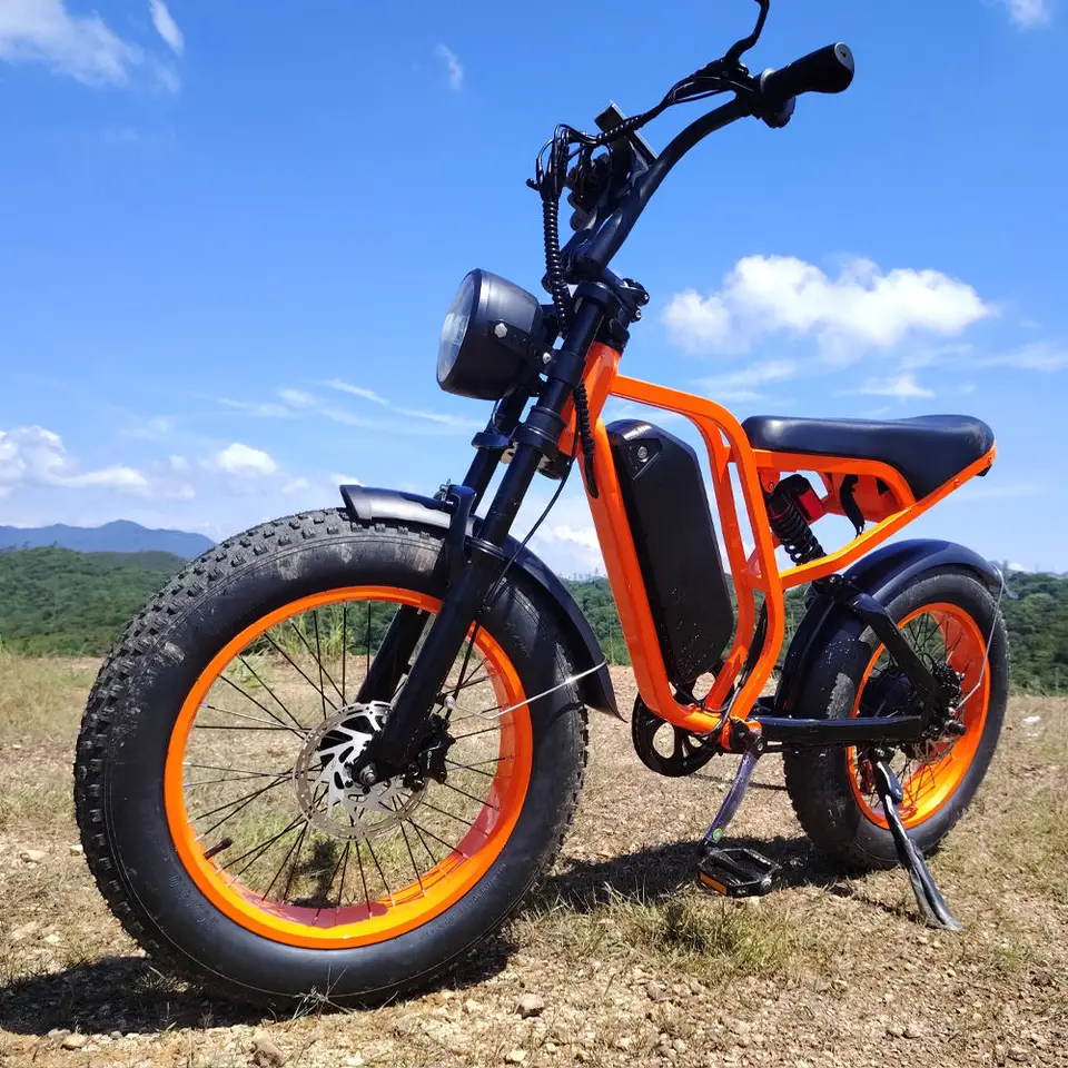 Electric bike 1500W Motor 52V 20AH Battery E-bike Hydraulic Brake Cross-Country Motorcycle 20*4.0 tire Mountain electric Bicycle image 4