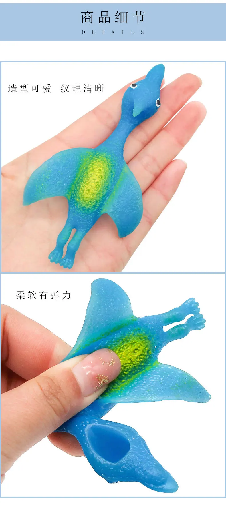 Tirachinas de dinosaurio de goma para niños, juguetes para aliviar el estrés, regalo de descompresión, recuerdos de fiesta, 5/10 piezas