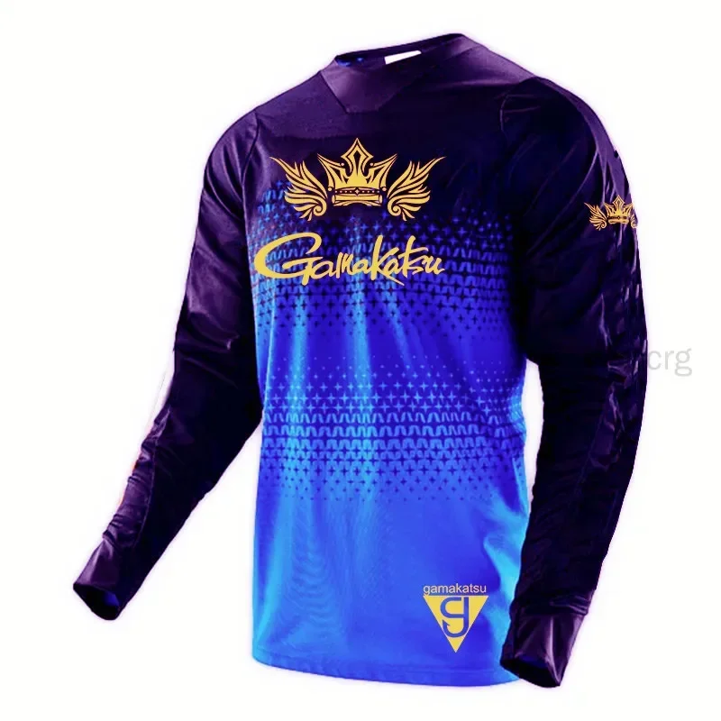 A Fishing Clothing Long Sleeve 2025 Autumn Winter Quick-Drying Breathable Anti-UV Sun Protection T Shirt Clothes