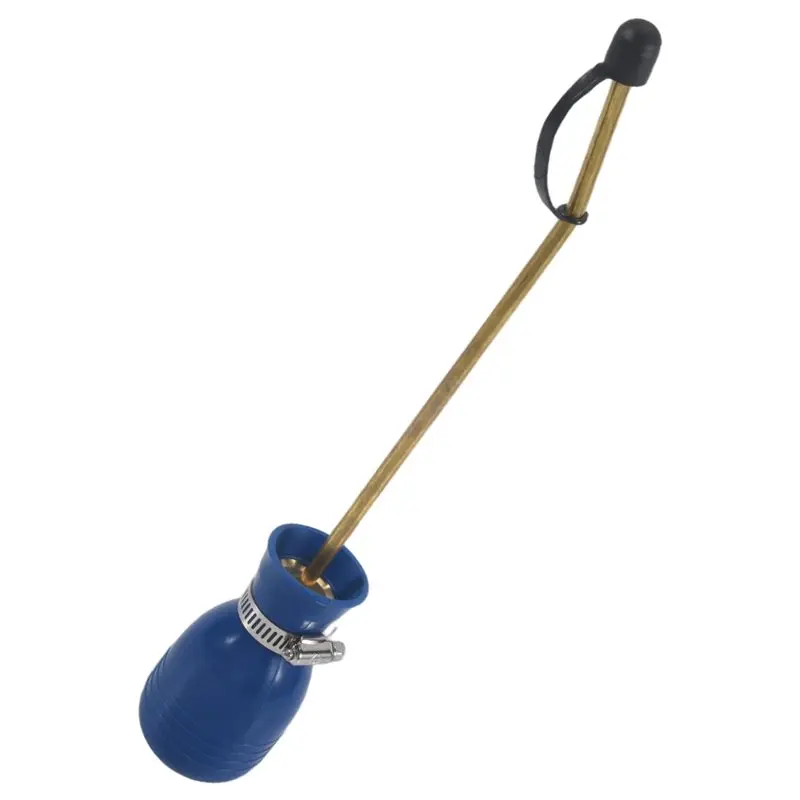 Bug Treatment Powder Duster Diatomaceous Earth Bulb Duster/Powder Applicator Bulb With Long Copper Tube-A50M